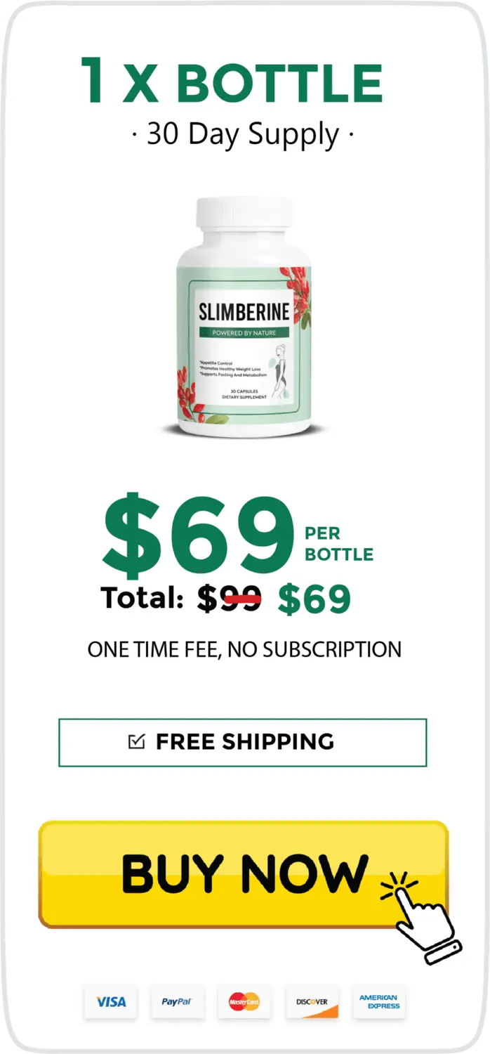 Slimberine’s Berberine HCl helps reduce fat storage and control blood sugar.